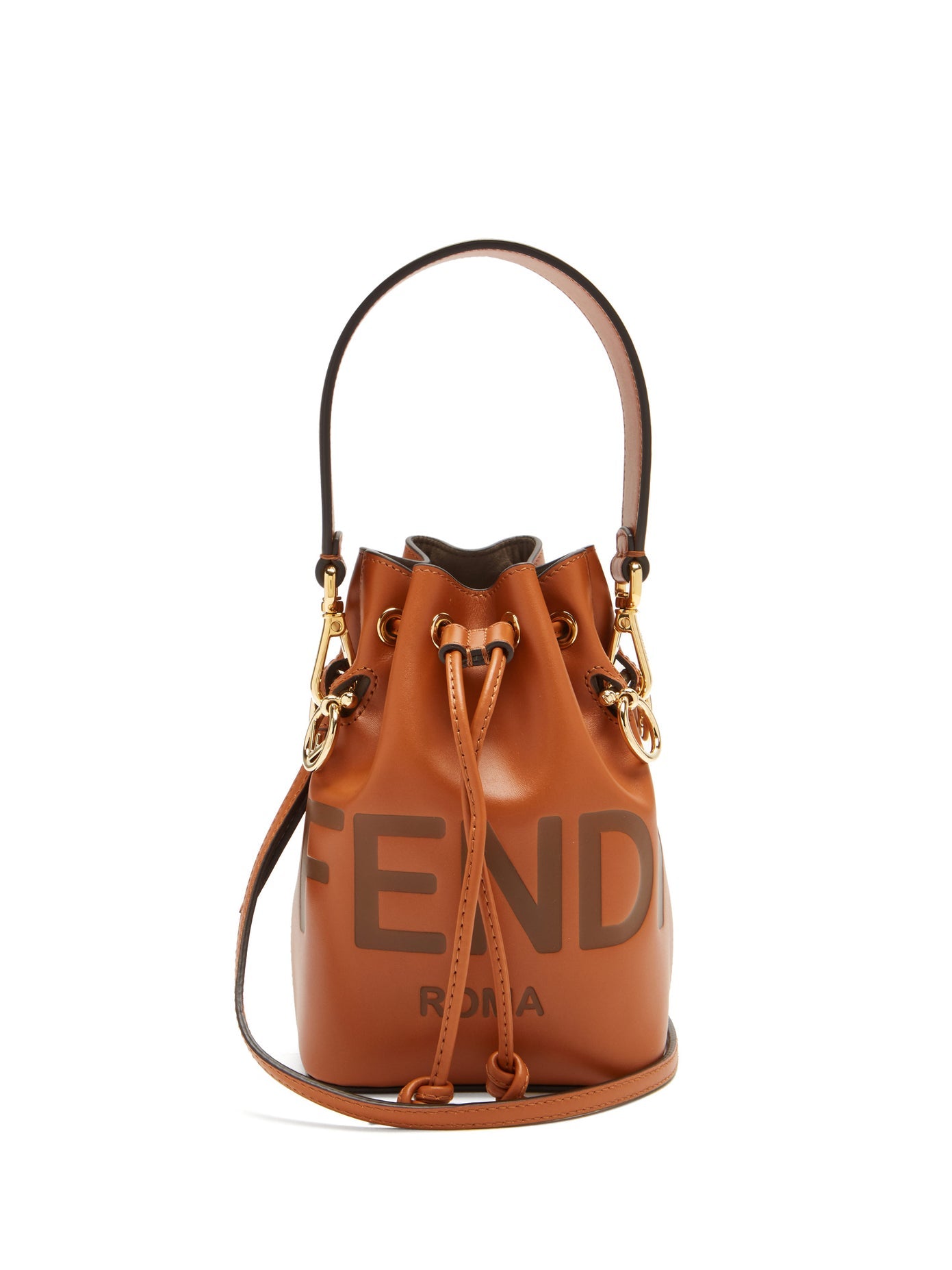Fendi Mon Tresor - Brown Leather mini Bag.
