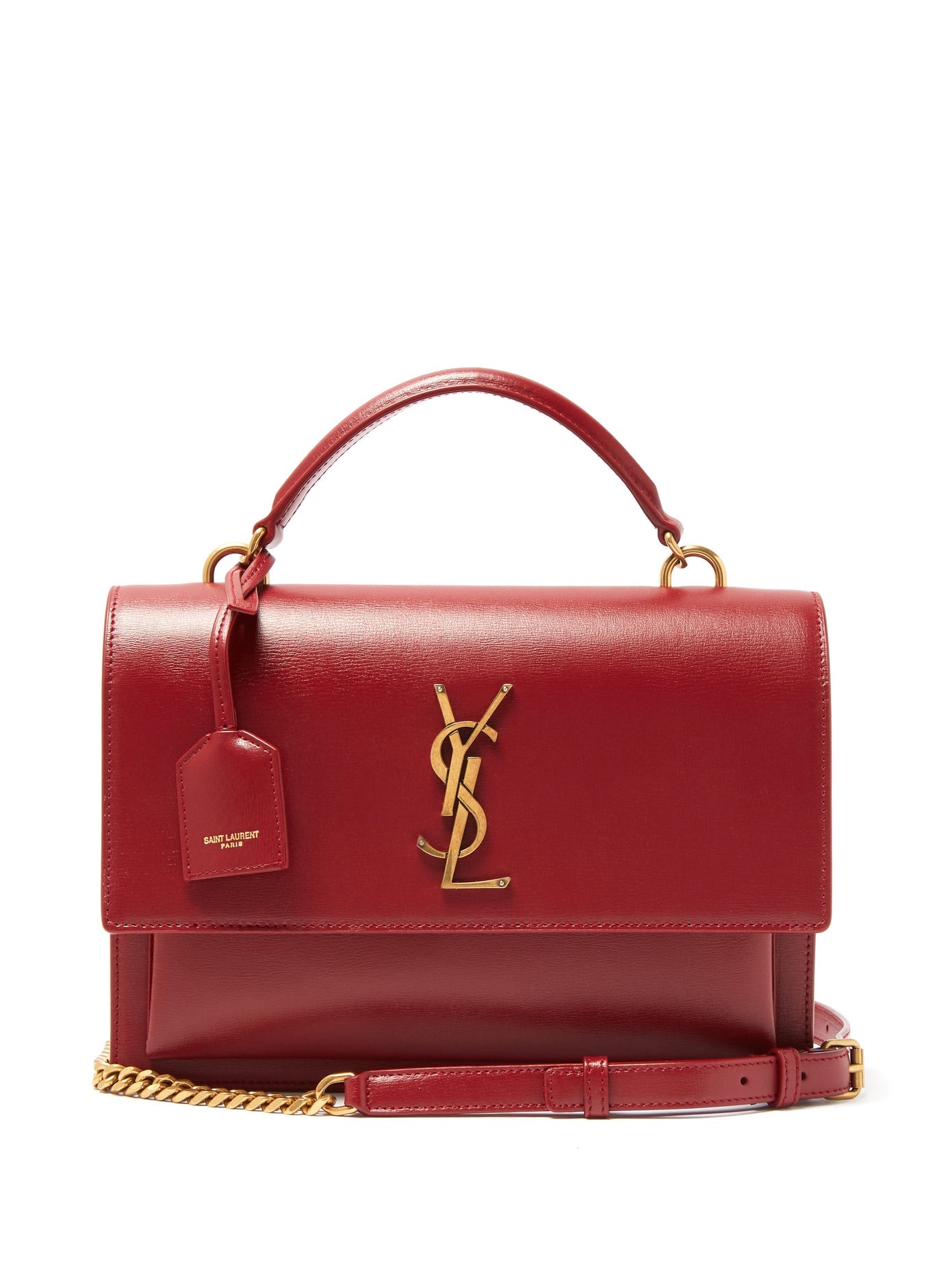 Saint Laurent Sunset Medium Leather Shoulder Bag