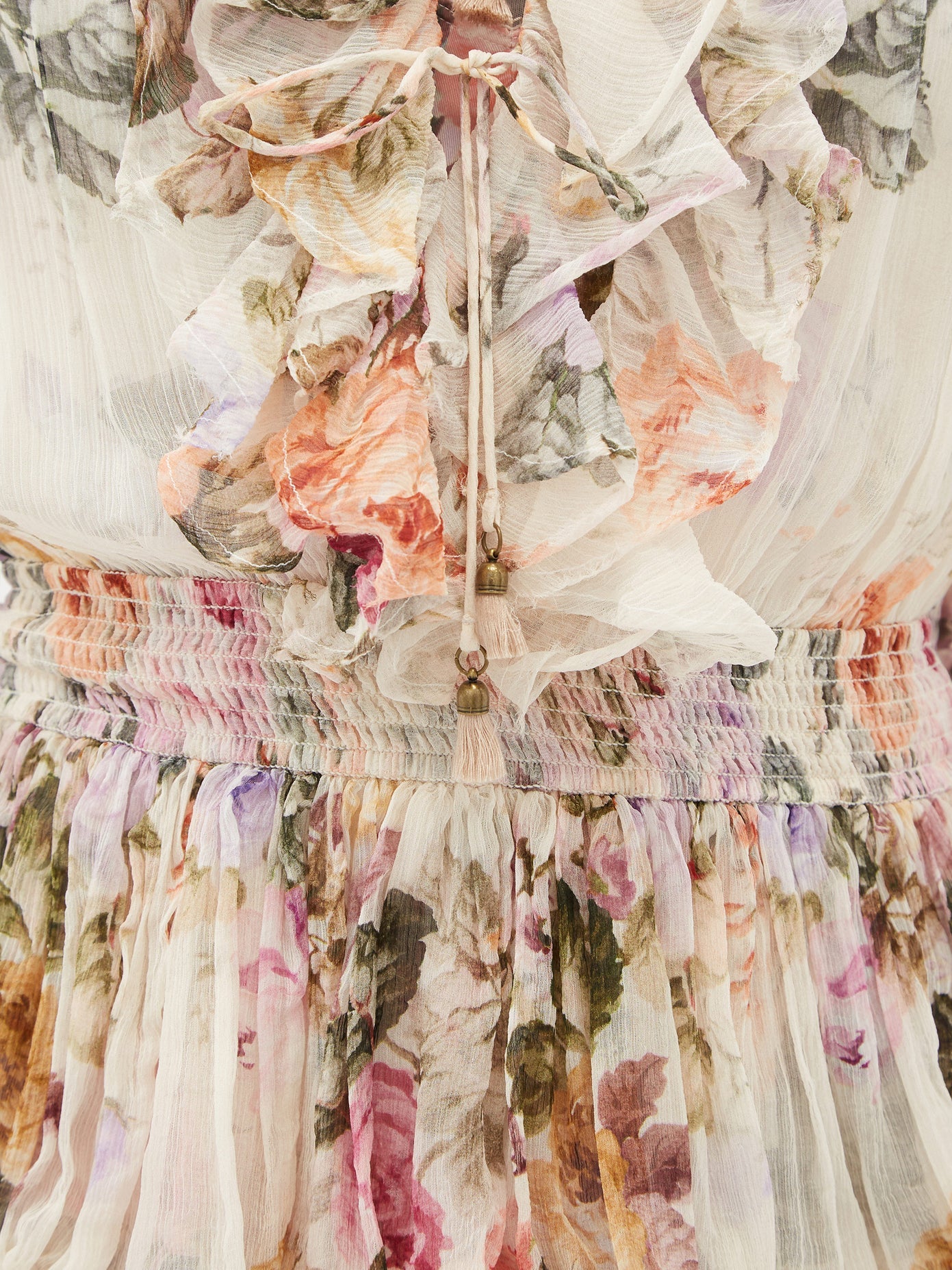 zimmermann brighton panelled lace dress Shop ZIMMERMANN Brighton Panelled lace dress on Rinascente